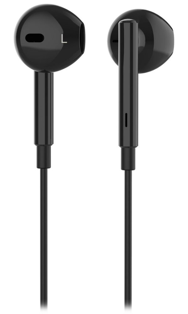 eSTUFF In-ear Headphone Earpod USB-C plug for USB-C devices, Black ES652201