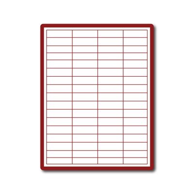 etikety ECODATA Samolepiace 48,5x16,9 univerzálne biele (1000 listov A4/bal.) ECO-48,5x16,9-1000