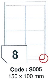 etikety RAYFILM 150x100 univerzálne biele SRA3 R0100S005A (100 list./SRA3) R0100.S005A