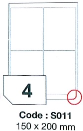 etikety RAYFILM 150x200 univerzálne biele SRA3 R0100S011A (100 list./SRA3) R0100.S011A