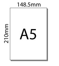 etikety RAYFILM 210x148 univerzálne biele R01001123FA5 (2.000 list./A5) R0100.1123FA5