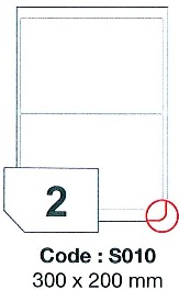 etikety RAYFILM 300x200 vysokolesklé biele laser SRA3 R0119S010D (300 list./A3) R0119.S010D