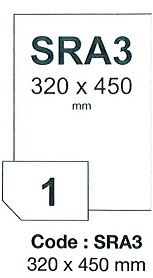 etikety RAYFILM 320x450 univerzálne biele SRA3 R0100SRA3A (100 list./SRA3) R0100.SRA3A