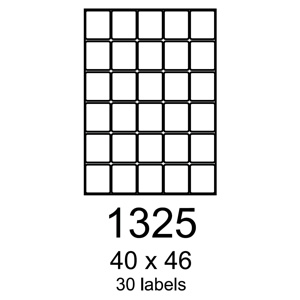 etikety RAYFILM 40x46 univerzálne žlté R01211325A (100 list./A4) R0121.1325A