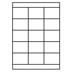 etikety RAYFILM 70x50,8 vysokolesklé biele laser R01190514F (1.000 list./A4) R0119.0514F