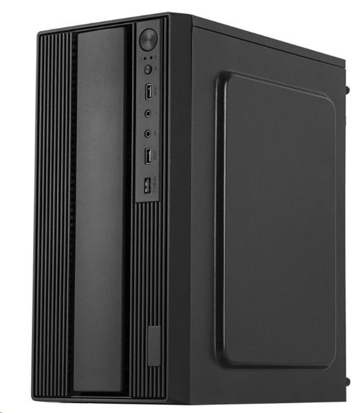 Eurocase MC MF-300B, skrinka mATX, 2xUSB3.0 + USB-C čierna MC MF-300B-C