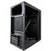 EUROCASE microATX MC EC-180 / bez zdroje / 2x USB 3.0 / audio / černá M180-5