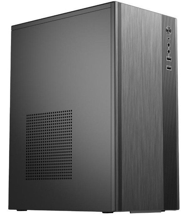 EUROCASE microATX MC EC-805B / bez zdroje / 2x USB 3.0 / audio / černá TM805B