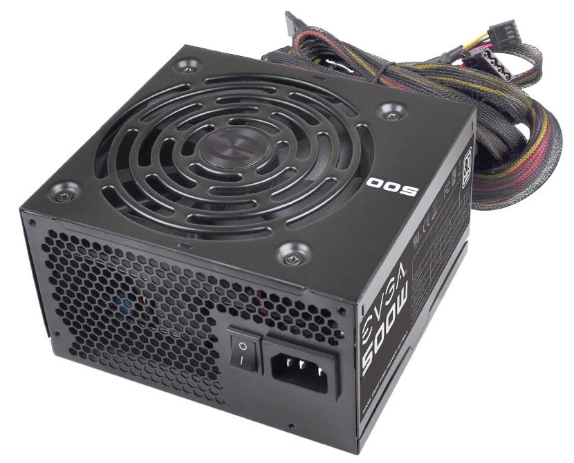 EVGA zdroj 500W / 80 Plus 100-W1-0500-K2