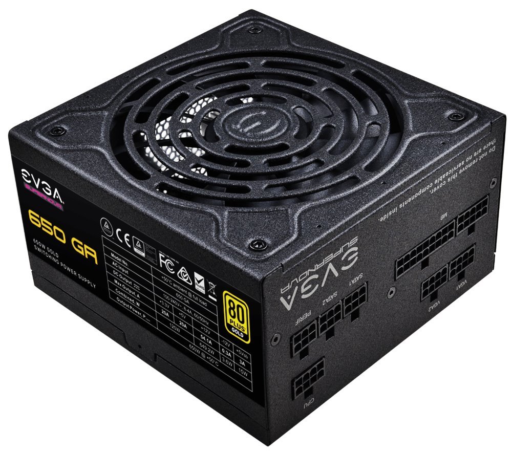 EVGA zdroj SuperNova 650 GA 650W / modulární kabeláž / 80 Plus Gold 220-GA-0650-X3