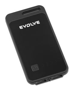 EVOLVE TurboPower MX400 - externí napájecí baterie 3 840 mAh (Dual USB,svítilna,adaptéry pro připojení,nap. zdroj,bílá