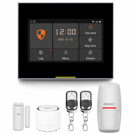 EVOLVEO Alarmex Pro, chytrý bezdrátový Wi-Fi/GSM alarm ALM304PRO