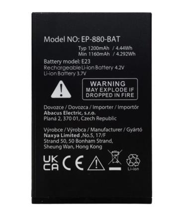 EVOLVEO baterie EP-880-BAT 1200 mAh Li-Ion pro EasyPhone LT (EP-880), bulk