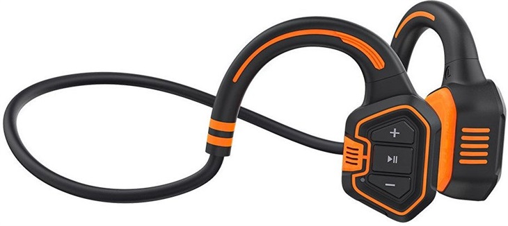 Evolveo BoneSwim MP3 16GB oranžová 8595683203258