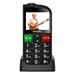 EVOLVEO EasyPhone FL, mobilní telefon pro seniory s nabíjecím stojánkem, černá EP-801-FLB