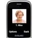 EVOLVEO EasyPhone FS, vyklápěcí mobilní telefon 2.8" pro seniory s nabíjecím stojánkem (černá barva) EP-771-FSB