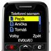 EVOLVEO EasyPhone, mobilní telefon pro seniory s nabíjecím stojánkem, černá EP-501-BK