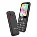 EVOLVEO EasyPhone XO, mobilní telefon pro seniory s nabíjecím stojánkem (černá barva) EP-630-XOB