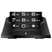 EVOLVEO EasyPhone XO, mobilní telefon pro seniory s nabíjecím stojánkem (černá barva) EP-630-XOB
