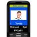 EVOLVEO EasyPhone XO, mobilní telefon pro seniory s nabíjecím stojánkem (černá barva) EP-630-XOB