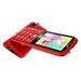 EVOLVEO EasyPhone XO, mobilní telefon pro seniory s nabíjecím stojánkem (červená barva) EP-630-XOR