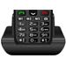 EVOLVEO EasyPhone XR, telefon pro seniory s nabíjecím stojánkem, 2,3" 320 x 240/1xSIM/0,3Mpx/microSDHC/1000 EP-601-XR-BK