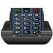 EVOLVEO EasyPhone XR, telefon pro seniory s nabíjecím stojánkem, 2,3" 320 x 240/1xSIM/0,3Mpx/microSDHC/1000 EP-601-XR-BL