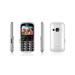 EVOLVEO EasyPhone XS, mobilní telefon pro seniory, bílý EP-570-XS-WH