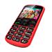 EVOLVEO EasyPhone XS, mobilní telefon pro seniory, červený EP-570-XS-RD