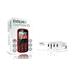EVOLVEO EasyPhone XS, mobilní telefon pro seniory, červený EP-570-XS-RD