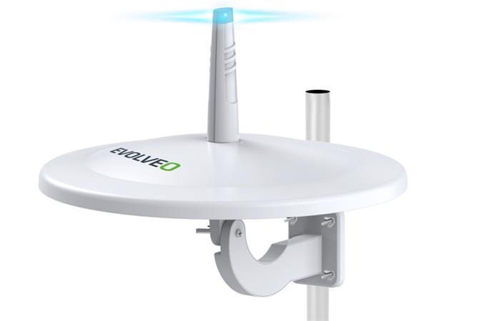 EVOLVEO Jade 3 LTE, aktivní venkovní anténa DVB-T2, LTE filtr tdejade3