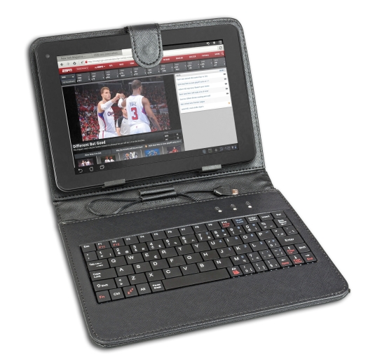 EVOLVEO KT08B pouzdro pro 8" tablet s klávesnicí