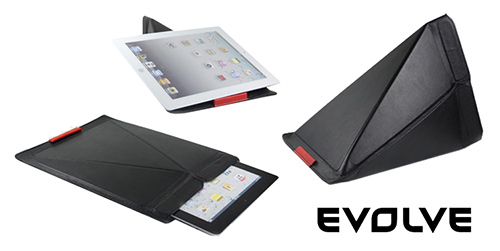 EVOLVEO Magic Triangle (univerzální polohovatelný kožený obal pro tablet/iPad s magnetickým uzavíráním) VX105