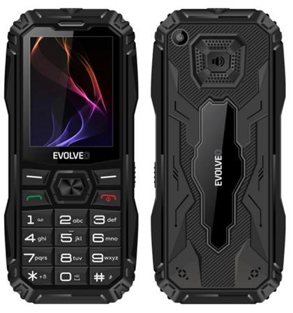 EVOLVEO MaxPhone A1, tlačítkový Dual SIM telefon, černý MP-A1-BK