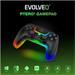 EVOLVEO Ptero2, bezdrátový & drátový gamepad pro PC, PS3/4/5, iOS, Android, Switch, černý PTERO2-BK