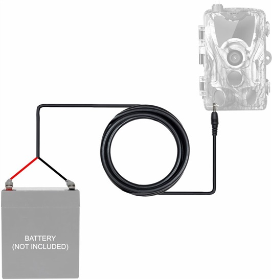 Evolveo StrongVision kabel ext. Napájení 8595683202268