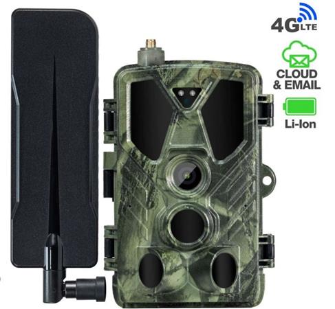 EVOLVEO StrongVision LTE POWER – 4G fotopast s Cloud/Email přenosem a výměnnými 21700 bateriemi CAM-LTE-POW