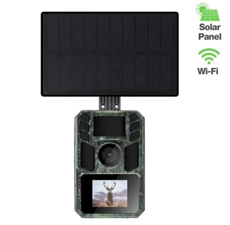 EVOLVEO StrongVision Solar WiFi, fotopast s Aplikací WiFi a solárním panelem CAM-SOLAR-WIFI