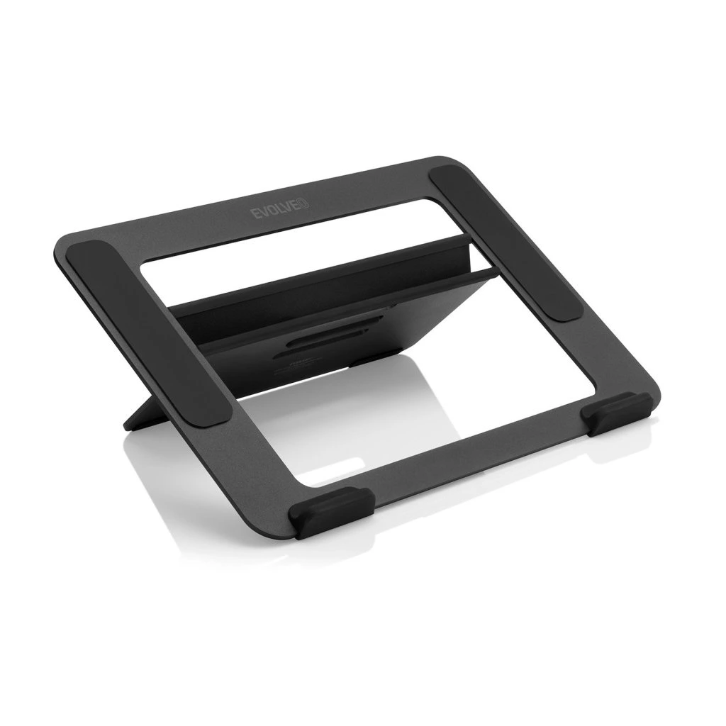 EVOLVEO TopLift, hliníkový podstavec pod notebook, černý TOPLIFT-BK
