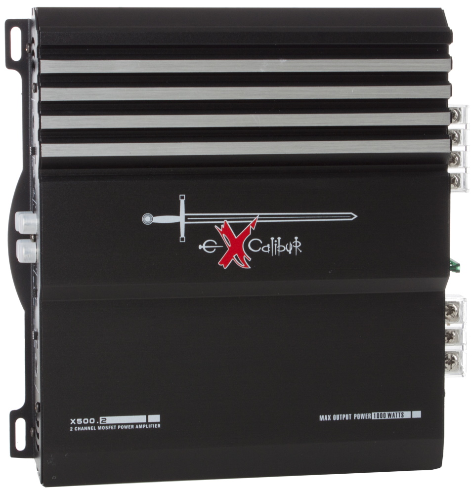 Excalibur X-500.2/ zesilovač/ 2-kanálový/ 2x 50W/ 1x 150W