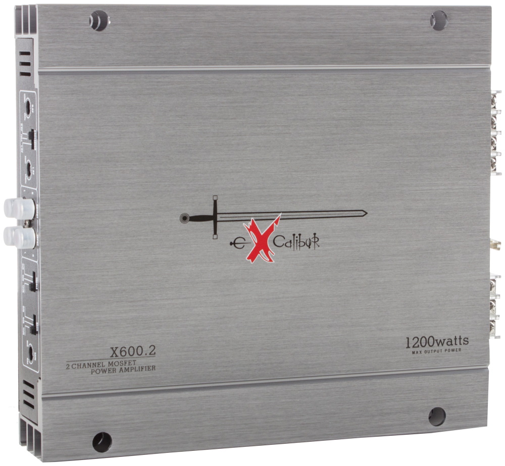 Excalibur X-600.2/ zesilovač/ 2-kanálový/ 2x 600W
