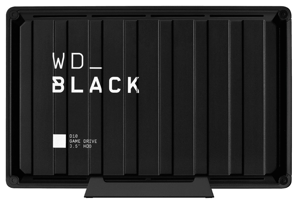External HDD WD Black D10 Game Drive 3.5'' 8TB USB3, Black WDBA3P0080HBK-EESN
