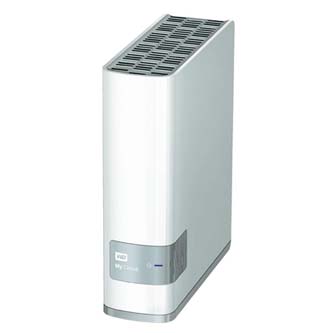 Externé úložisko NAS, Western Digital, 3.5", 3TB, My Cloud, USB 3.0/RJ45, WDBCTL0030HWT-EESN,