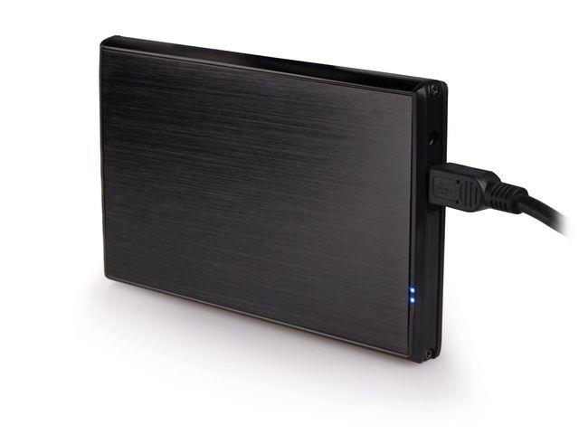 Externí box pro HDD 2,5" USB 2.0 Natec Rhino, černý NKZ-0275