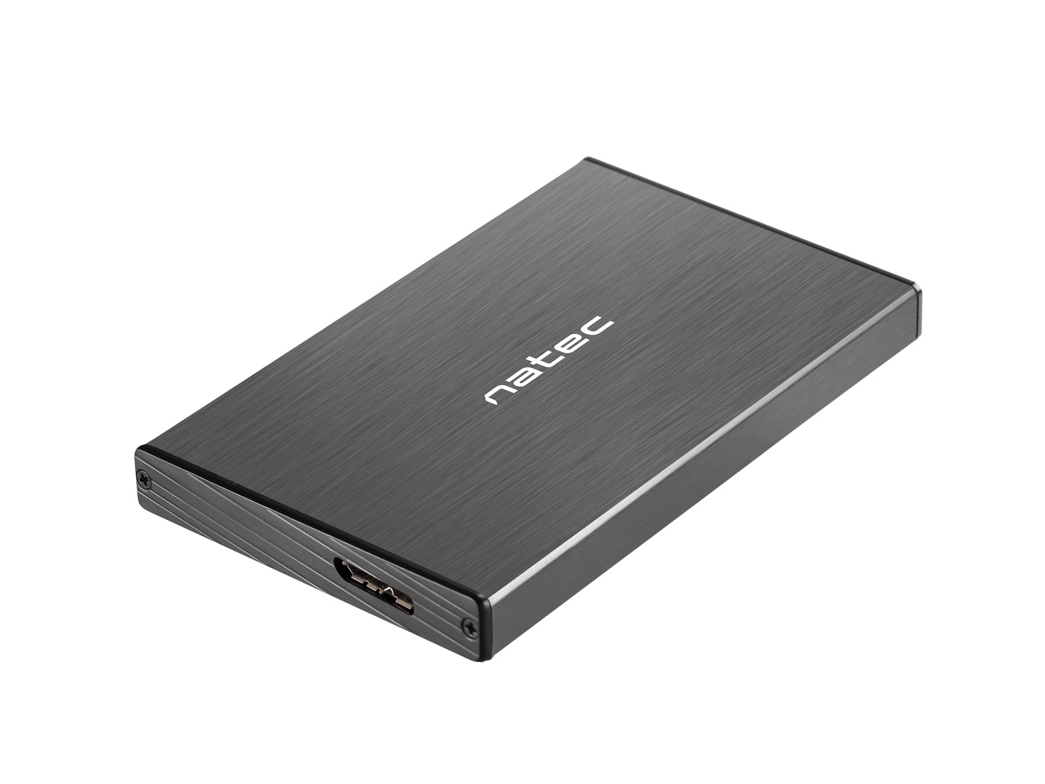 Externí box pro HDD 2,5" USB 3.0 Natec Rhino Go, černý NKZ-0941