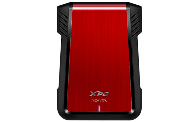 Externý box pre 2,5" SSD/HDD . USB 3.1 . RED . ADATA AEX500U3-CRD