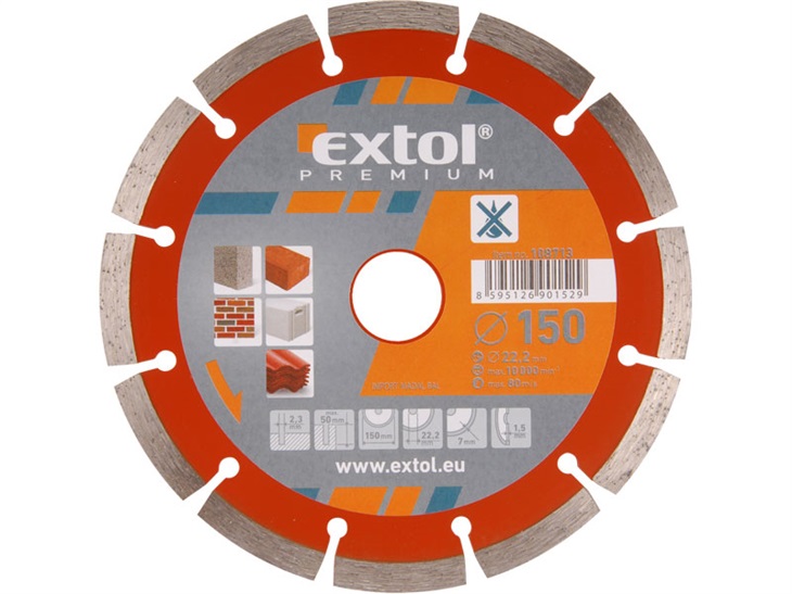 EXTOL 108713 kotouč dia. řez. - suché 8595126901529