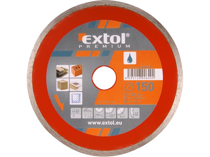 EXTOL 108732 kotouč dia. řez. - mokré 8595126906487