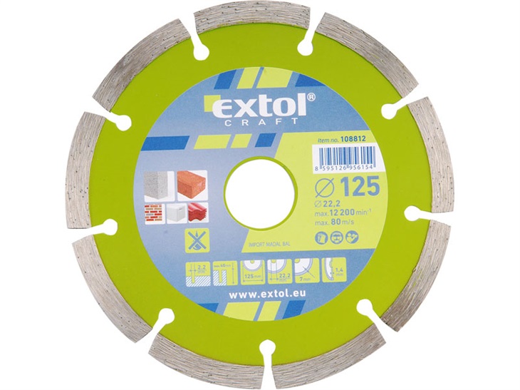 EXTOL 108855 kotouč dia. řez. Turbo 8595126956284
