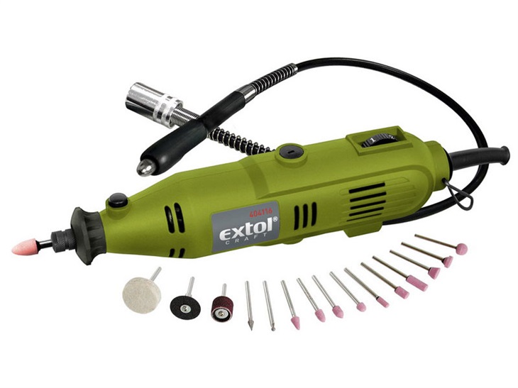 EXTOL 404116 bruska s ohebným nástavce 8595126924122